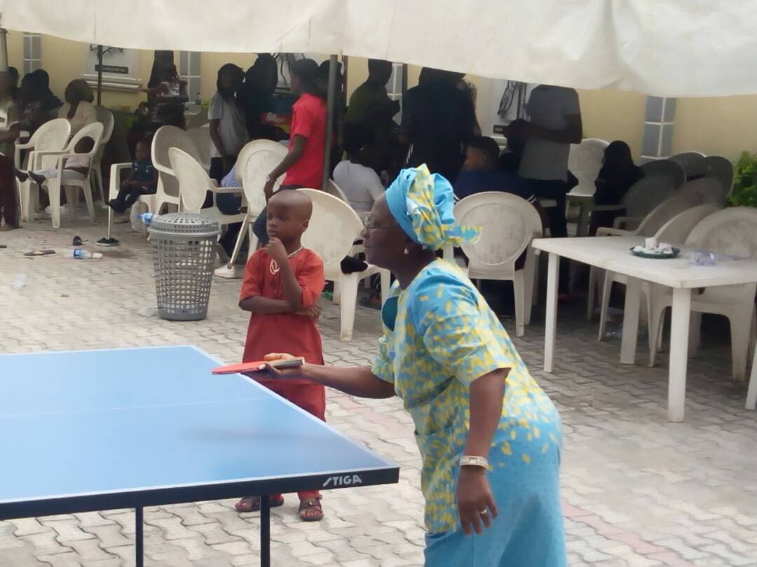 Parish community gathering
